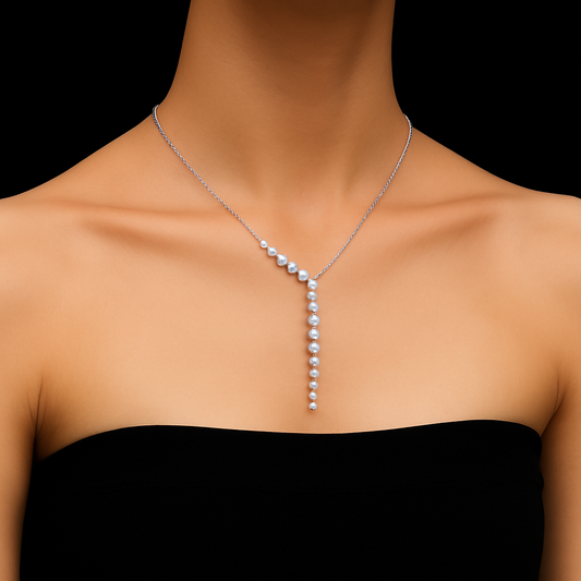 Linear Shine Necklace Set