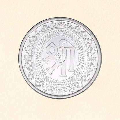 Lord Dattatreya Pure Silver Coin