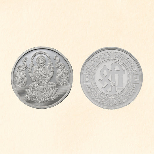 Goddess Laxmi Pure Silver Coin
