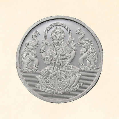 Goddess Laxmi Pure Silver Coin