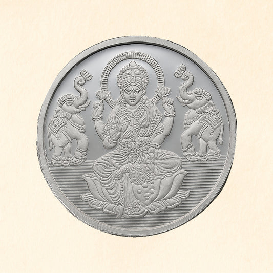 Goddess Laxmi Pure Silver Coin