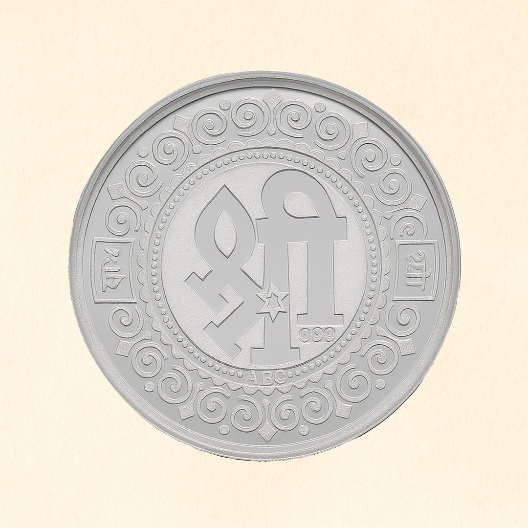 Goddess Laxmi Pure Silver Coin