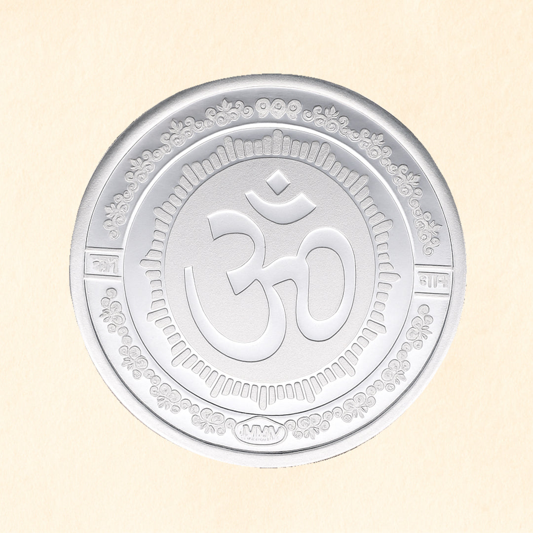 Lord Shiva Mahadev Pure Silver Coin