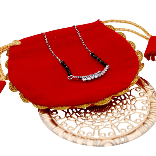 Barline Stone Mangalsutra