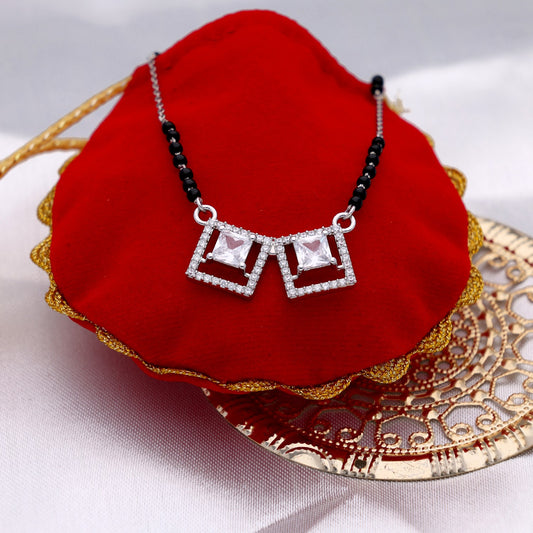 Dual Square Mangalsutra