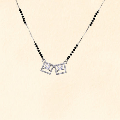 Dual Square Mangalsutra