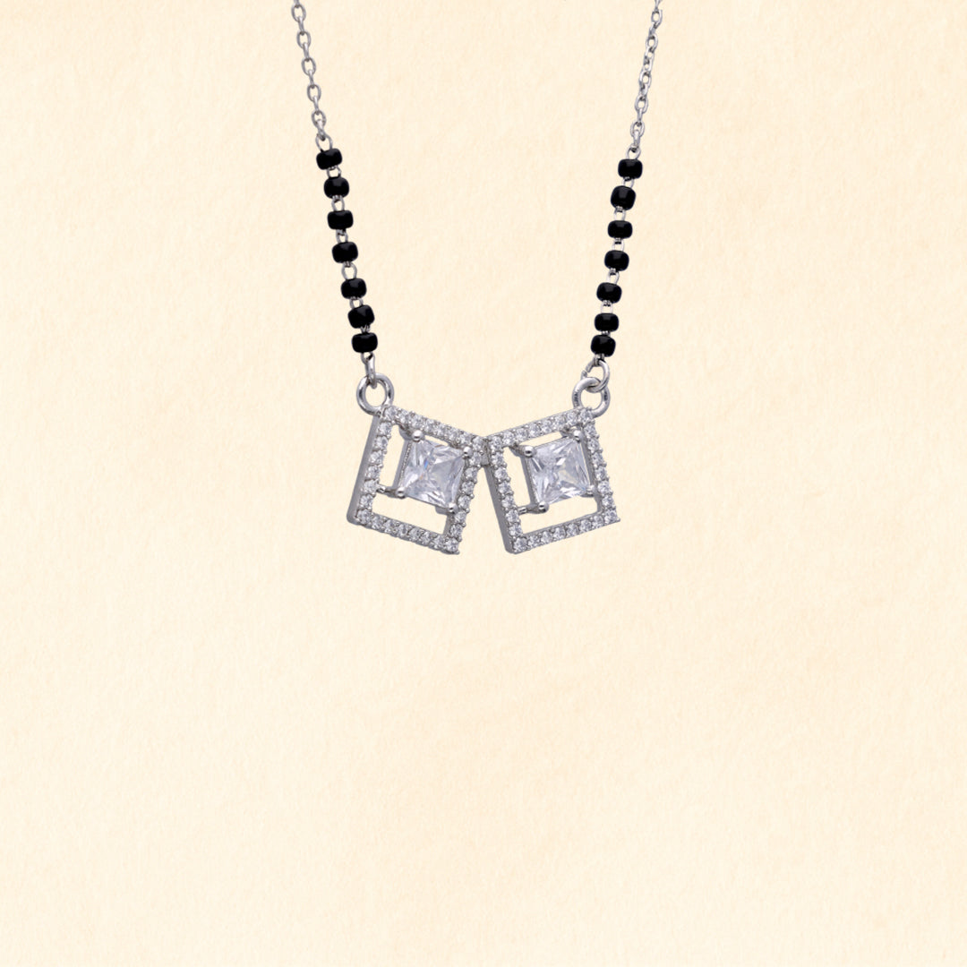 Dual Square Mangalsutra