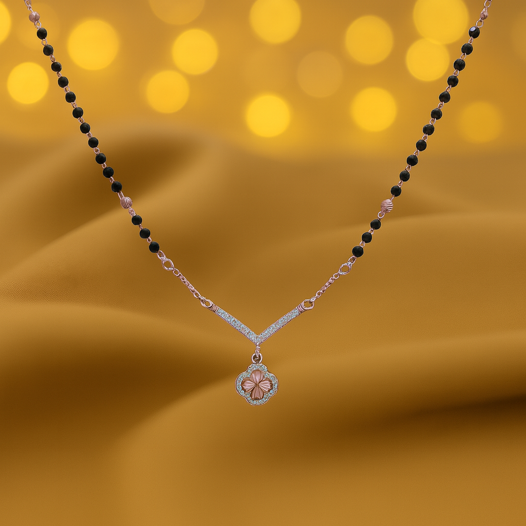Rose Gold Mangalsutra