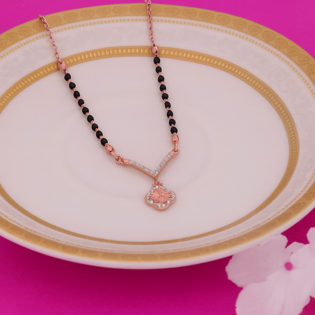Rose Gold Mangalsutra