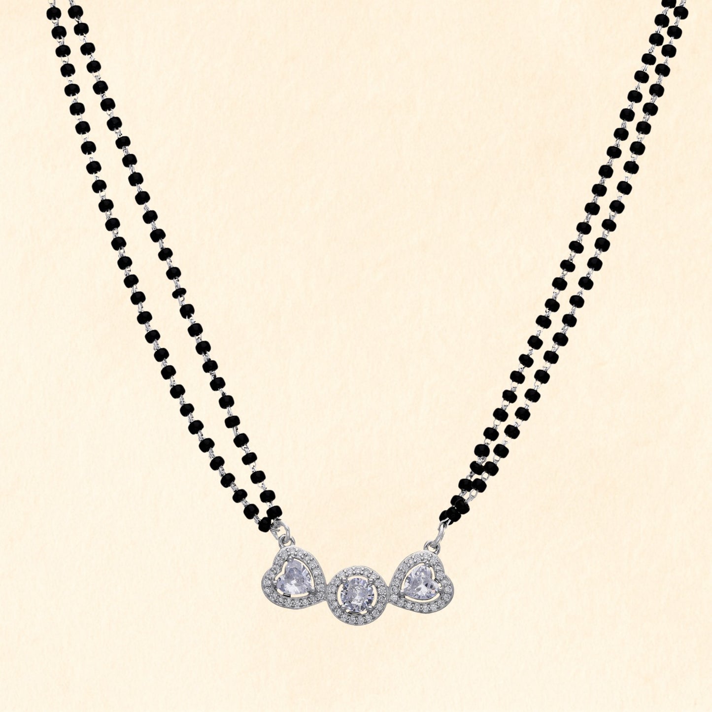 Dual Heart Mangalsutra