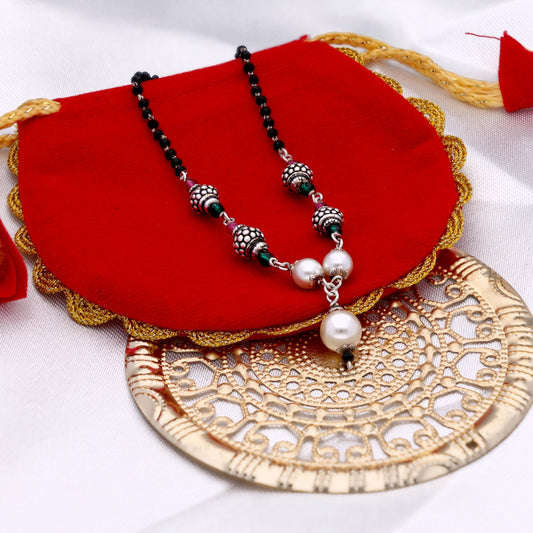 Pearl Charm Mangalsutra