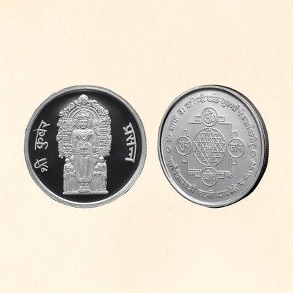 Standing Lord Kuber Pure Silver Coin