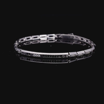 Cuban Chain Silver Bracelet