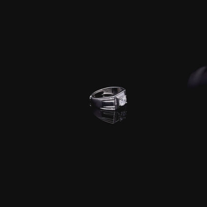 Bold Bezel Solitaire Ring