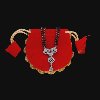 Floral Drop Mangalsutra